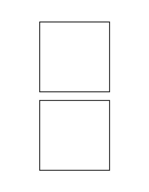 4 Inch Square Template Printable